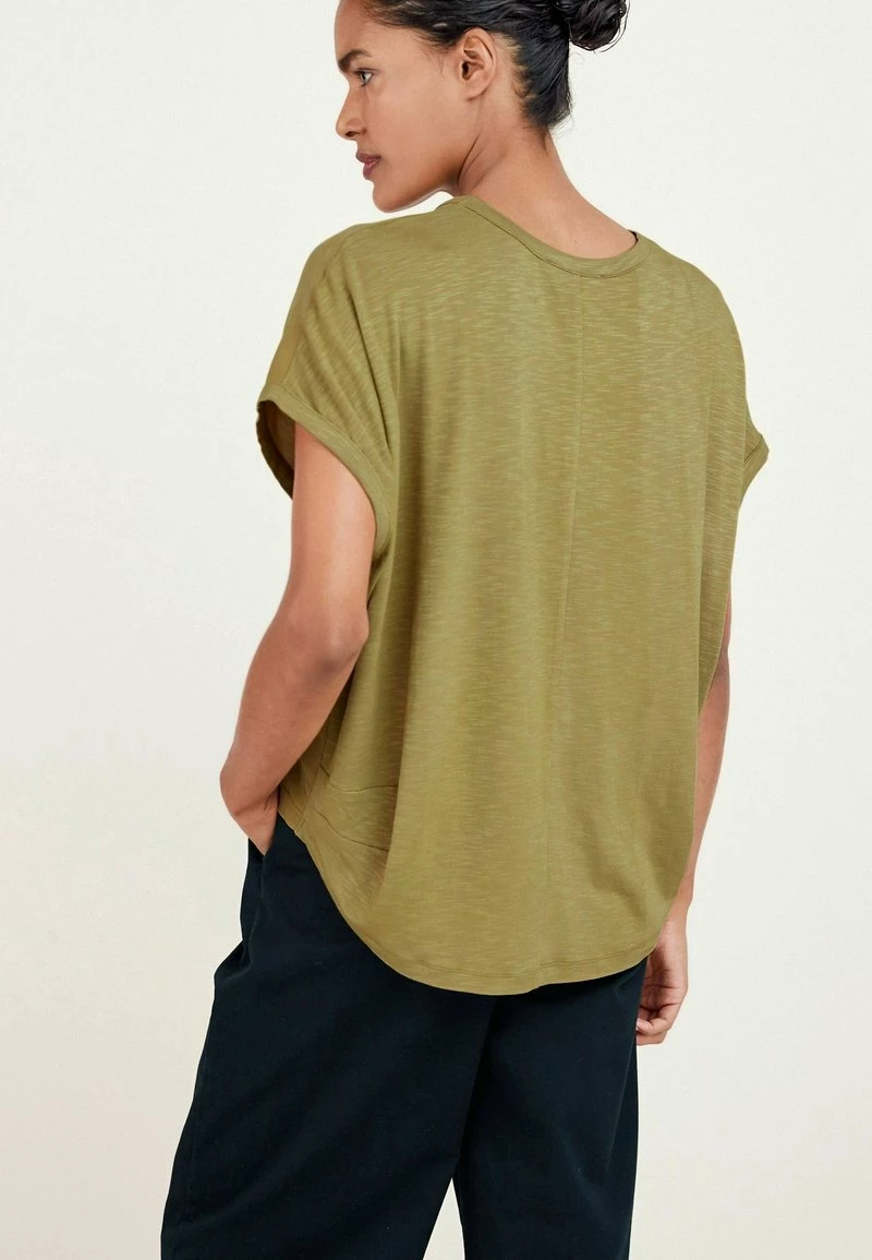 Next T-Shirt Basic - Green | Damen – Bild 3