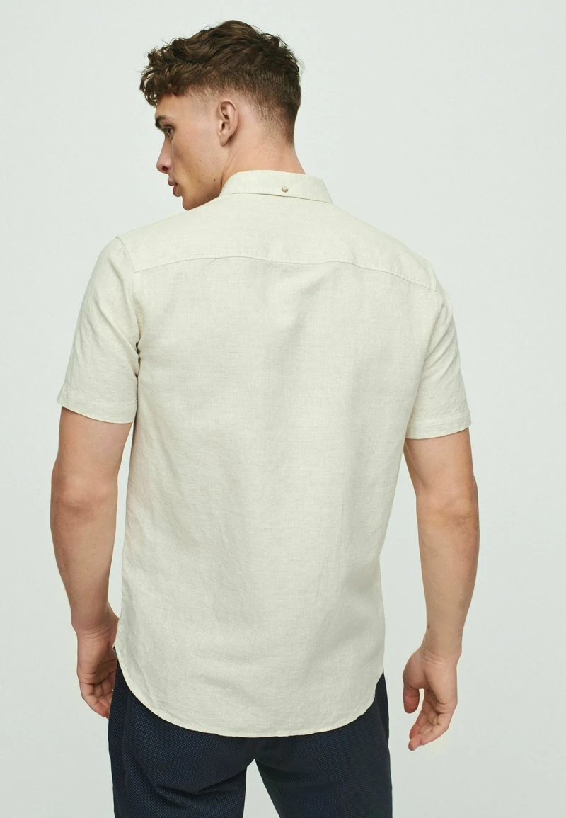 Next Herren SHORT SLEEVE - Hemd - Neutral Cream – Bild 2