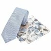 Next Herren SAGE SET - Einstecktuch - Light Blue Brown Floral