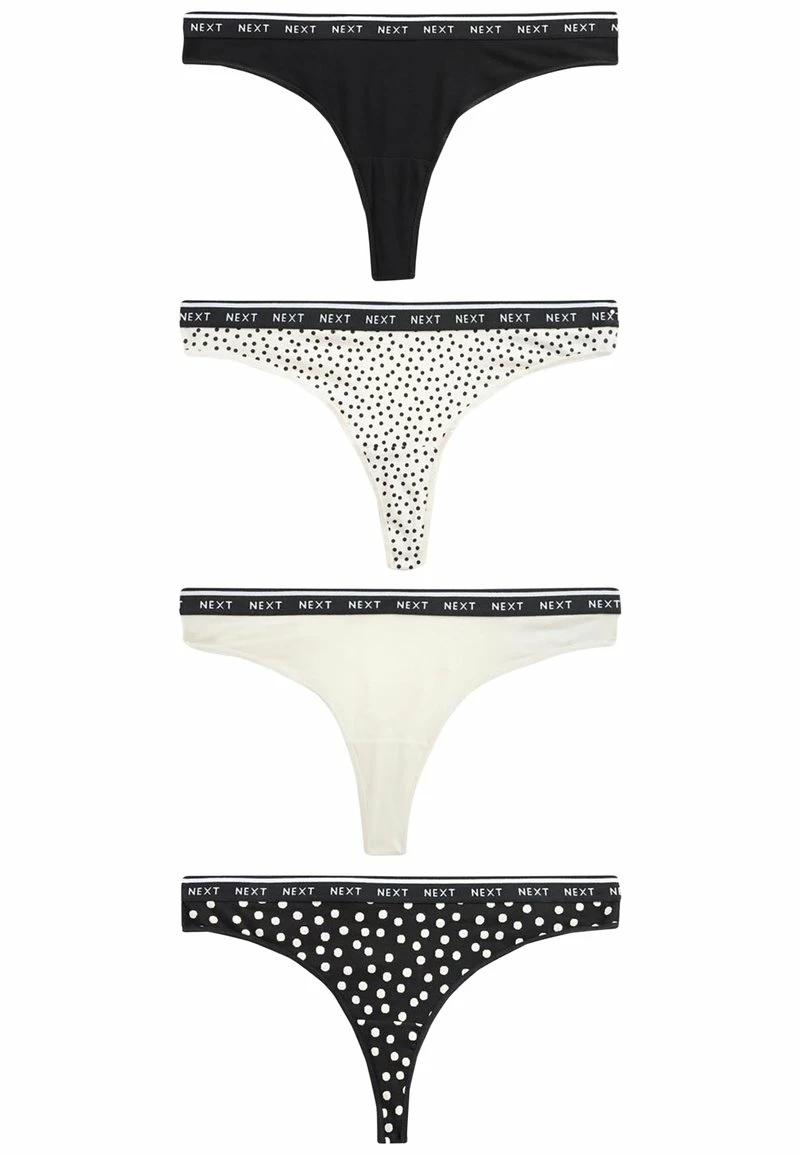 Next 4 PACK - String - Black | Damen – Bild 3