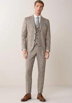 Next Herren Anzugsakko - Beige