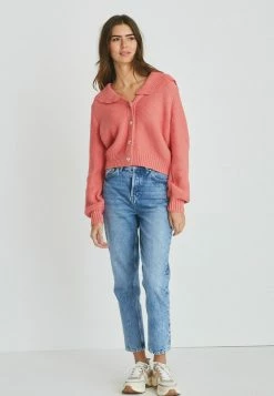 Next Damen Strickjacke - Pink