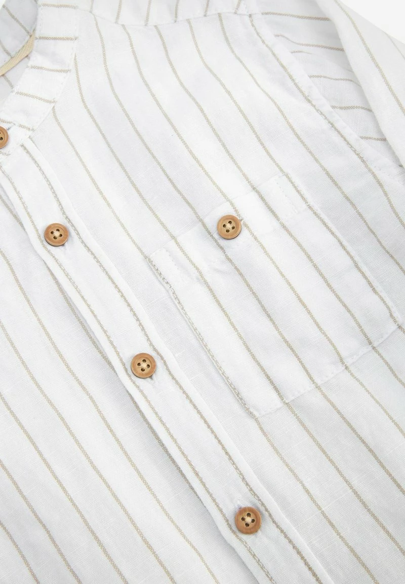 Next Kinder LONG SLEEVE GRANDAD COLLAR - Hemd - Off White – Bild 3
