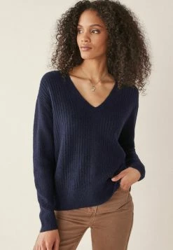 Next Damen Strickpullover - Blue