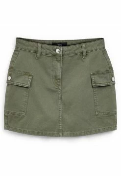 Next Damen CARPENTER - A-Linien-Rock - Khaki Green
