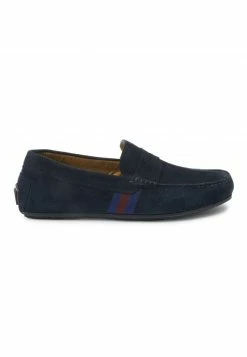 Next Herren TAPE DETAIL DRIVER - Slipper - Navy Blue