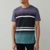 Next Herren REGULAR FIT - T-Shirt Print - Purple