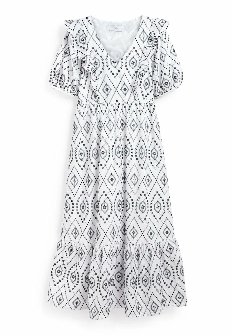 Next Damen Freizeitkleid - White Black – Bild 5