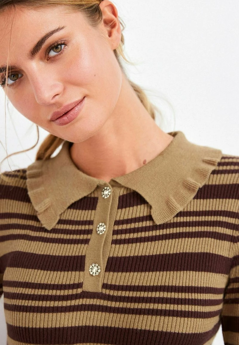 Next Damen Poloshirt - Camel – Bild 3