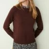 Next Damen Strickpullover - Dark Brown