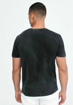 Next REGULAR FIT STAG - T-Shirt Basic - Rinsed Denim | Herren