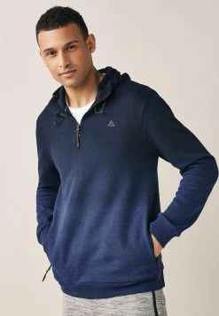 Next Herren ACTIVE OMBRE - Kapuzenpullover - Blue