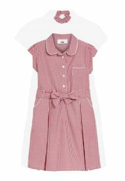 Next Kinder GINGHAM BOW - Freizeitkleid - Red