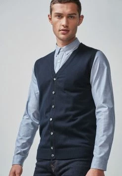 Next Herren Strickjacke - Blue