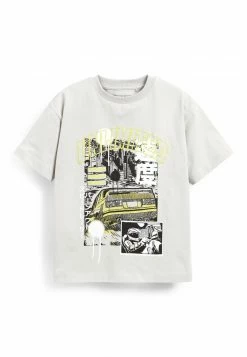 Next Kinder GRAPHIC - T-Shirt Print - Grey