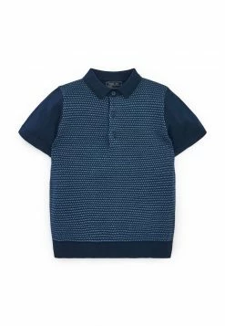 Next Kinder TEXTURED - Poloshirt - Dark Blue