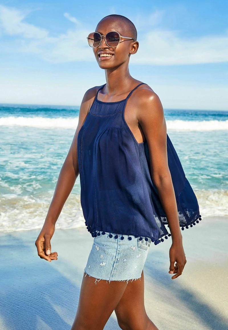 Next Damen POM POM - Top - Navy Blue – Bild 2