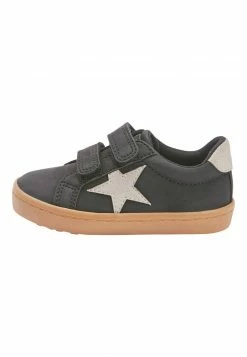 Next Unisex BLACK DOUBLE STRAP STAR - Sneaker Low - Black