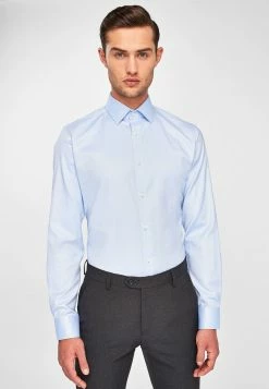 Next Herren SLIM FIT - Businesshemd - Mottled Blue