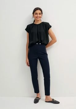 Next Damen Stoffhose - Blue