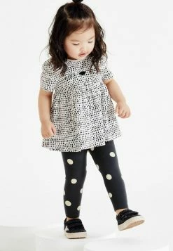 Next Kinder Leggings - Hosen - Monochrome Cat