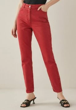 Next Damen Jeans Slim Fit - Red