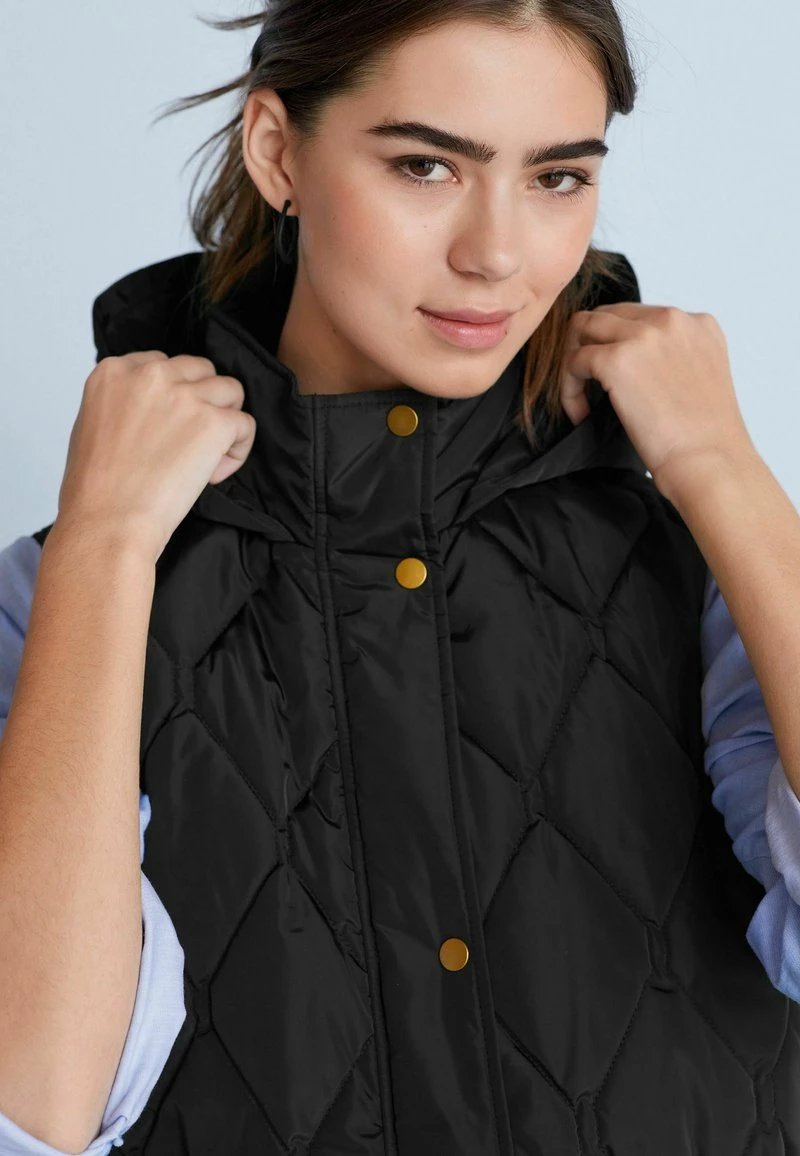 Next Damen LONGLINE - Weste - Black – Bild 6