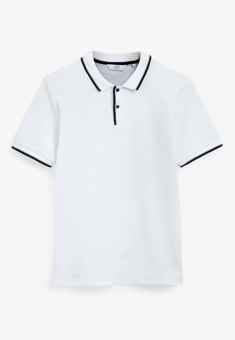 Next Herren TIPPED - Poloshirt - White – Bild 4