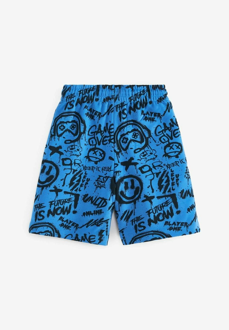 Next Kinder 2 PACK ALL OVER PRINT - Jogginghose - Black Blue Smile – Bild 4