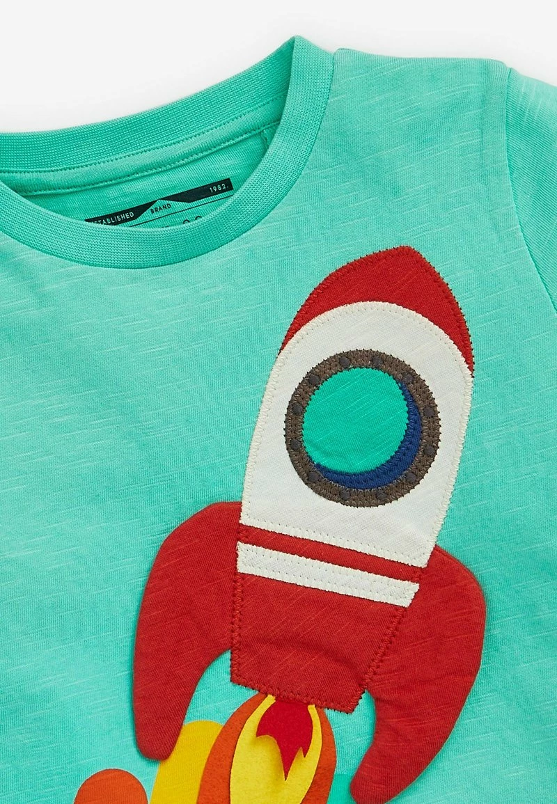 Next Kinder T-Shirt Print - Turquoise – Bild 3