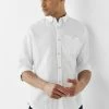 Next Herren ROLL SLEEVE - Hemd - White
