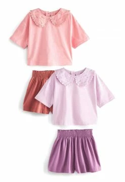 Next Kinder 2 PACK - Nachtwäsche Set - Pink Lilac