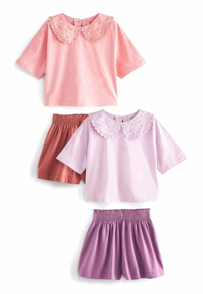 Next Kinder 2 PACK - Nachtwäsche Set - Pink Lilac