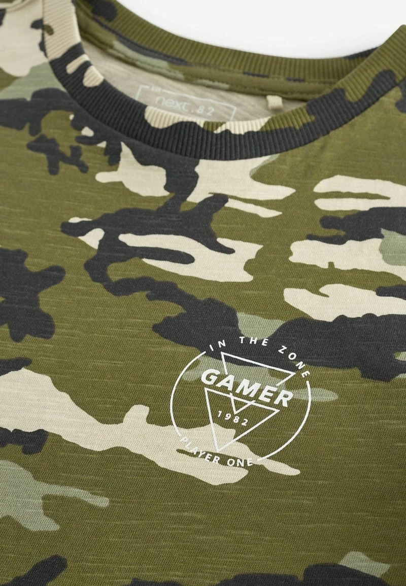 Next Kinder T-Shirt Print - Khaki Green – Bild 3
