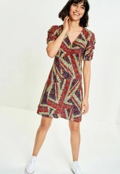 Next Damen SHORT SLEEVE - Freizeitkleid - Jubilee Red Blue Union Jack