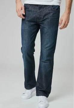 Next Herren Jeans Bootcut - Blue