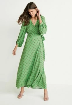 Next Damen Maxikleid - Green Print
