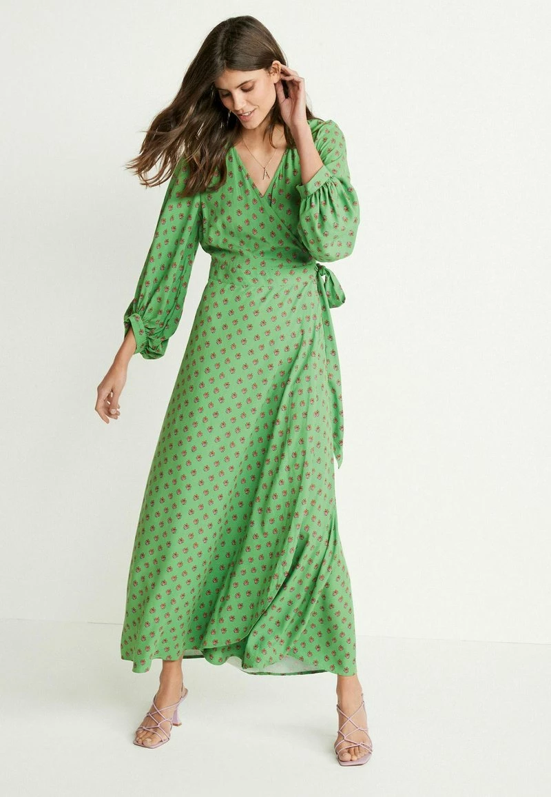 Next Damen Maxikleid - Green Print