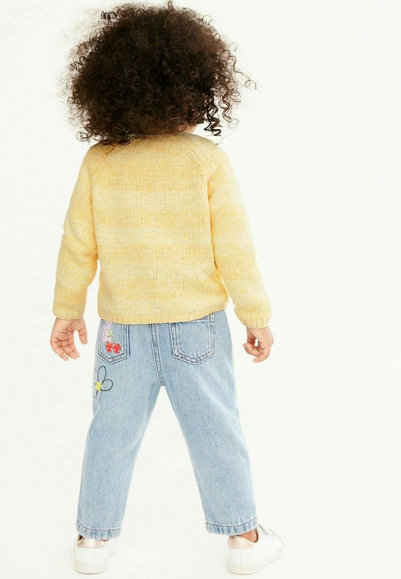 Next Kinder CHENILLE - Strickjacke - Yellow – Bild 2