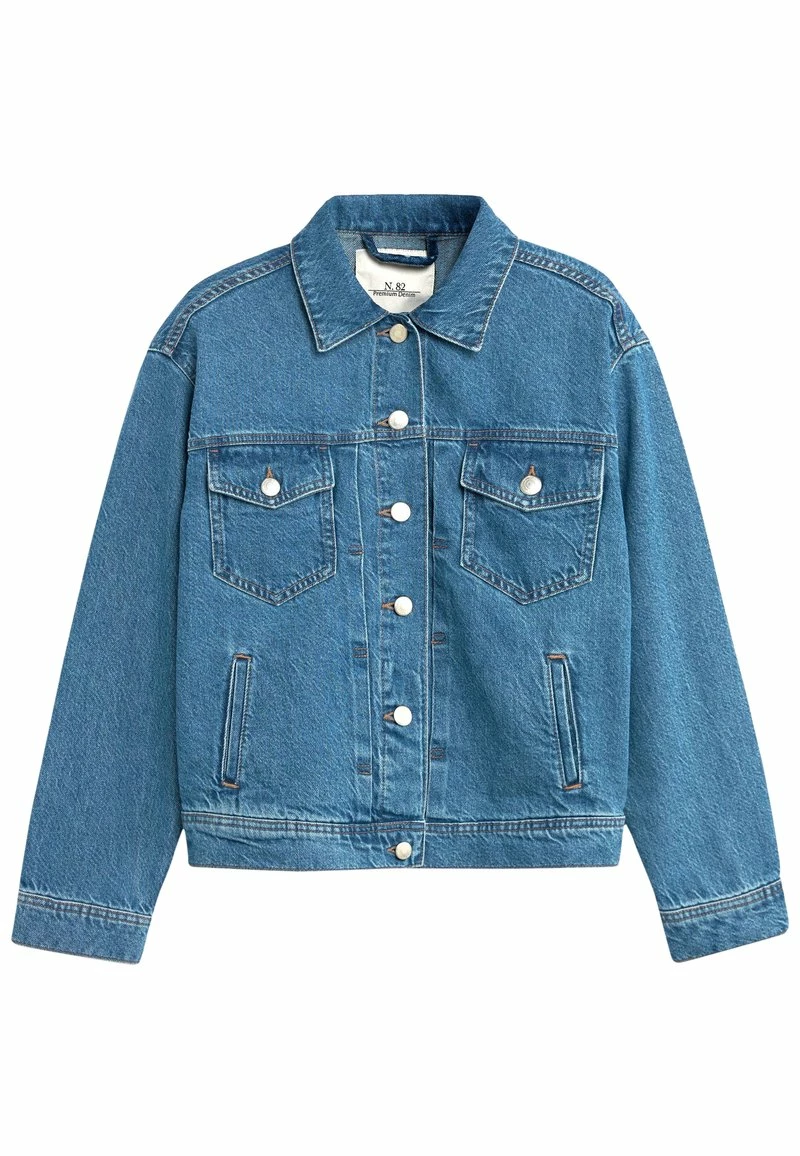 Next Damen Jeansjacke - Mid Blue – Bild 5