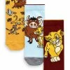 Next Kinder 3 PACK - Socken - Grey Yellow Lion King
