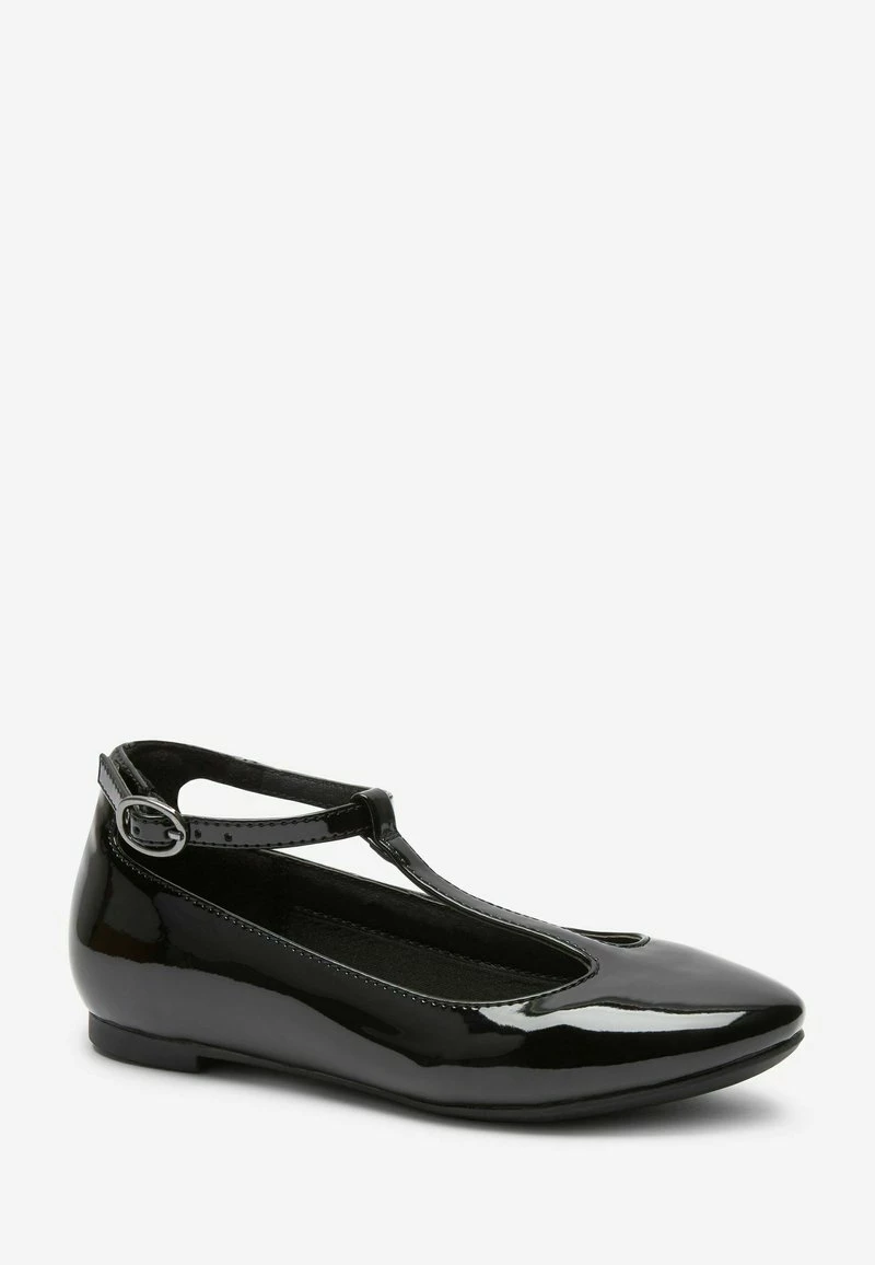 Next Kinder SCHOOL - Riemchenballerina - Black Patent – Bild 2
