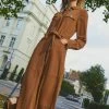 Next Damen SELF - Blusenkleid - Camel Neutral
