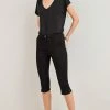Next Damen PEDAL PUSHER - Jeans Shorts - Black