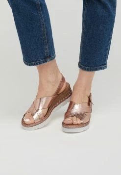 Next CROSS OVER - Espadrille - Gold | Damen