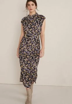 Next Damen NECK - Freizeitkleid - Blue