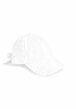 Next Kinder EMBROIDERED BOW BACK - Cap - White