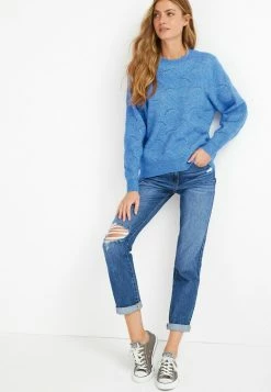Next Damen Strickpullover - Blue