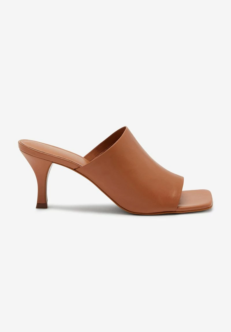 Next Pantolette Hoch - Camel | Damen