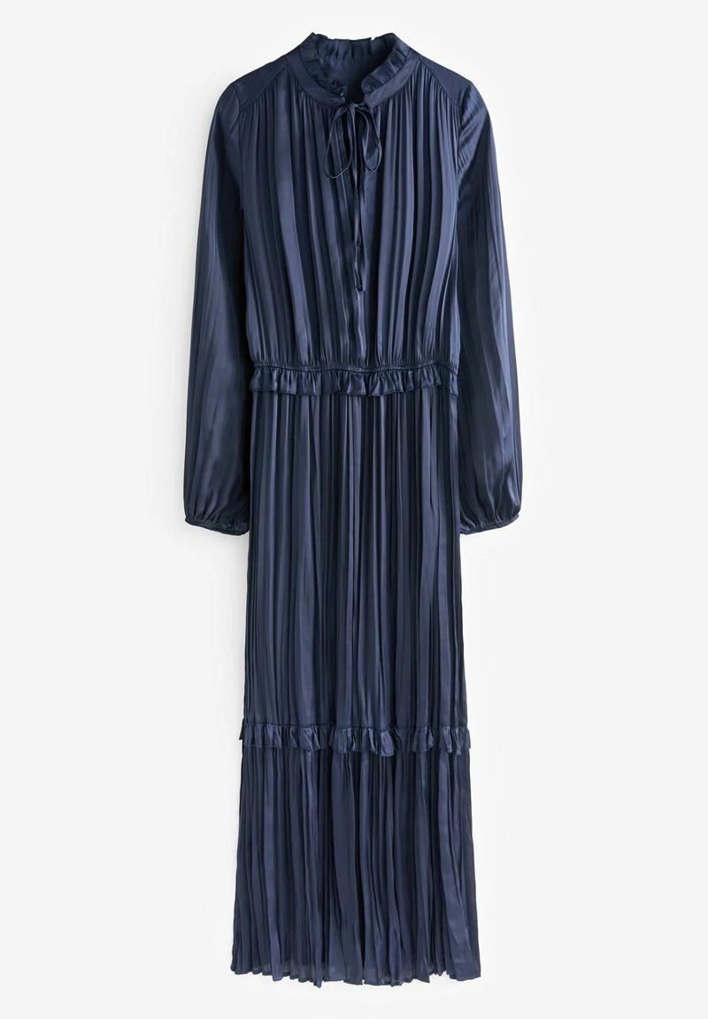 Next SATIN TIE NECK - Freizeitkleid - Dark Blue | Damen – Bild 5